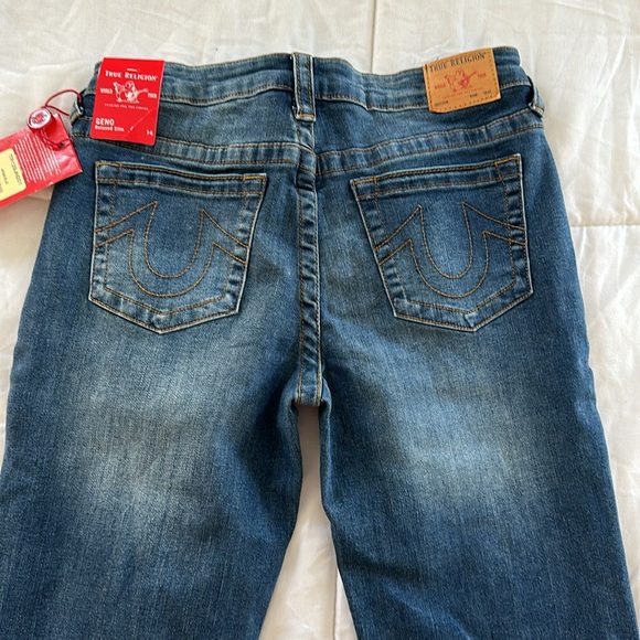 Brand New Never Worn Boys True Religion Jeans Size 14 Relaxed Slim - Picture 3 of 4